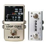 Pedal Nux Loop Core Deluxe Com Pedal Controlador - Original