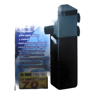 Filtro Sumergible Acuarios 5-30 Litros C/tubo Rociador