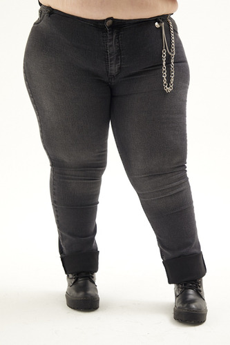 Jean Mujer Elastizado Black. Talles 58/64. Discontinuo