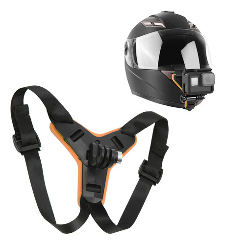 Montura De Casco Gopro Hero 9 /8/7/6/5/4/3 Para Moto