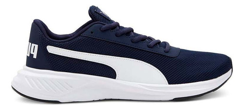 Tenis Azul Con Blanco Para Hombre