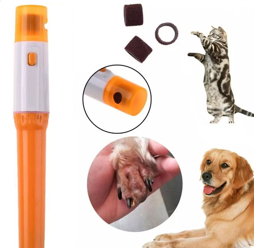 Lima Pulidora Eléctrica De Uñas Para Mascotas Perro Y Gatos