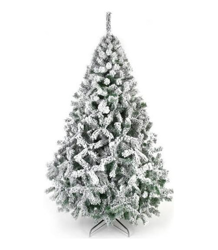 Arbol De Navidad Pino Naviplastic Aspen Nevado 2.20 Cm Verde