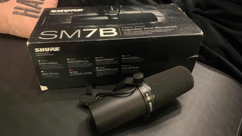 Microfone Shure Sm7b - Original - Estudo Trocas