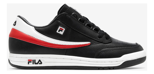 Tenis Fila Original Tennis Casual Urbano Negro Hombre 1vt130