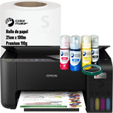 Multifuncional Epson L3250 Sublimacion +rollo 110g Colormake