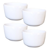 4 Bowls Compoteras Snack Ceramica Cazuela Cerealero - 