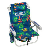 Silla De Playa  Plegable Tommy Bahamas Azul 