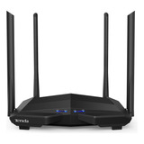 Router Punto De Acceso Wisp Repetidor Actualización De Firmware Local Y En Línea Tenda Ac10 3.0 Negro 110v/220v