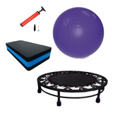 Kit Aeróbico Jump + Step+ Bola Suiça + Bomba