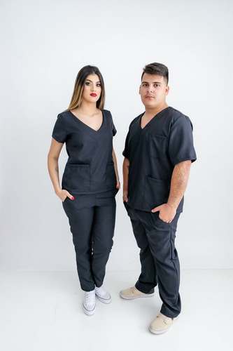 Conjunto Hospitalar Scrub Oxford Unissex Promoção