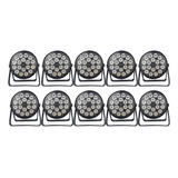 10 Par Led 18 Leds 15w Rgbw Quadriled Dmx Iluminacao Dj Show