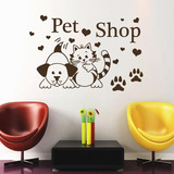 Vinil Decorativo Pets Wellcome Veterinaria Estetica Canina X