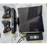 Xbox 360 Rgh 3.0 Slim Elite 500gb  2 Controle + 50 Jogos + Kinect 