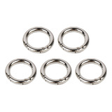 5 Uds Anillos De Resorte Hebillas De Bolso De Cuero 19mm