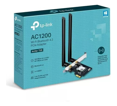 Placa De Rede Tp-link Wireless Ac1200 Dual Band T5e Pcie