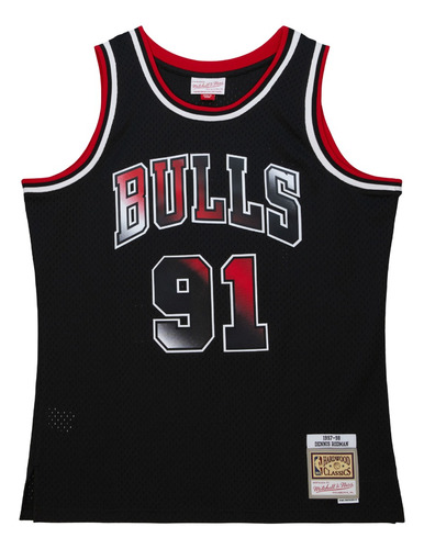 Mitchell & Ness Jersey Nba Big Face 7.0 Bulls 1997 D. Rodman