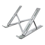 Soporte Portatil Para Notebook Klip Xtreme Flexus- Revogames Color Gris