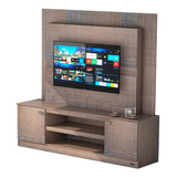 Combo Rack/mueble Tv Led + Panel 128 Melamina Mosconi