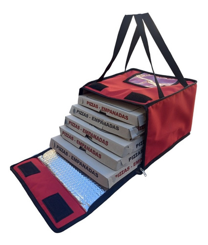 Bolso Delivery Termico P/4 Pizzas