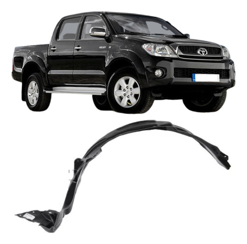 Guardaplast Delantero Toyota Hilux 2005 2007 2010 2013 2015 Foto 8