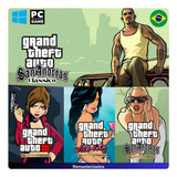 Gta The Trilogy Remasterizados + San Andreas Clássico