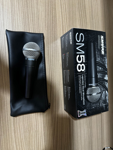 Microfone Shure Sm58 Original Made In Mexico