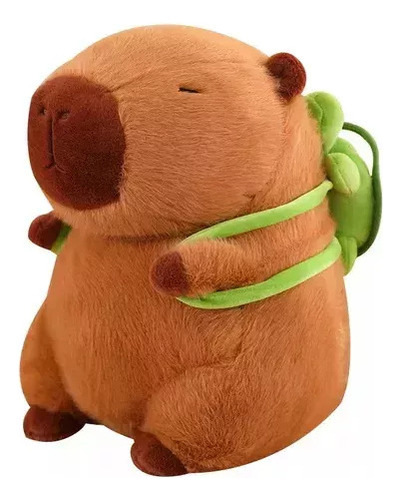 Mochilas De Peluche Capibara Y Pequeñas Tortugas, 1 Unidad G