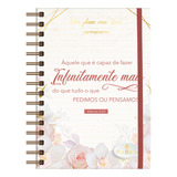 Meu Plano Com Deus | Infinitamente Mais | Planner Capa Dura