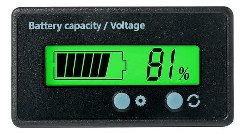 Monitor De Bateria Universal, Pantalla Lcd, Medidor De Volta