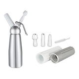 Dispensador De Crema Batida De Aluminio 500 Ml