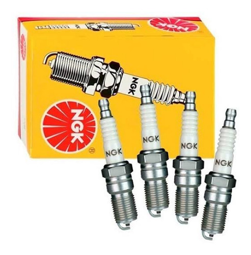 Jogo Com 4 Velas Vw Space Fox 1.6 8v 2006 A 2008 