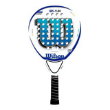 Paleta Wilson De Padel Ws9.24 Sin Funda Color Blanco