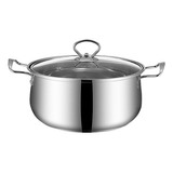 Sopa Pan Stock Pot, Cocina Camping Picnic Vajilla, Acero