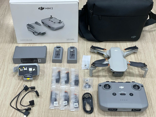 Drone Dji Mavic Mini 2 Fly More Combo Cor Cinza