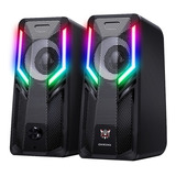 Parlantes Altavoces Gamer Onikuma G6 Rgb