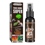 Lazhu Um Spray De Peido, Spray De Peido Extra Forte, 30ml