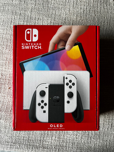 Nintendo Switch Oled Con Mario Wonder Y Zelda Totk