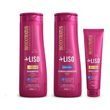 Kit Bio-extratus +liso Shampoo, Condicionador E Mascara