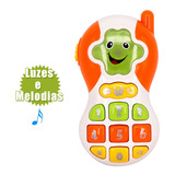 Telefone Celular Infantil Musical Para Criança A Pilha Baby