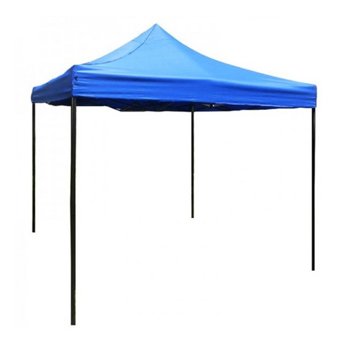 Toldo Araña Plegable 2x2 Fierro Reforzado Color Azul