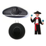 Sombrero / Mexicano / Fiestas Halloween Para Niño / Disfraz