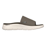 Sandalia Hombre Go Walk Flex Sandal Omura Beige Skechers