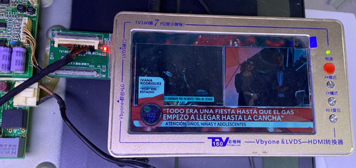 Flex De Main  A Pantalla   Tv Hitachi Cdh-32smart04