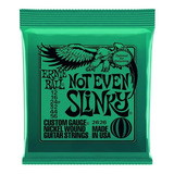 Cuerdas Ernie Ball  Not Even Slinky 2626     Super Oferta