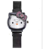 Reloj Hello Kitty Diamantado Cute Sanrio Kawaii  