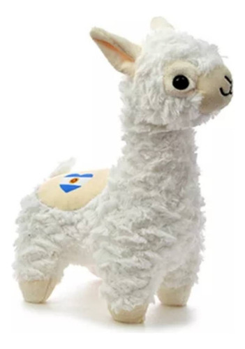 Llama De Peluche Blanco Recuerdo Argentina Guanaco Alpaca