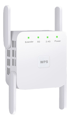 Repetidor Amplificador De Sinal Wi-fi S/ Fio 2.4/5g 1200mbps