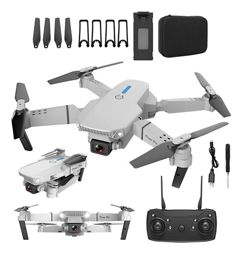 Mini Drone Con Cámara Cuadricoptero Control Remoto Y Estuche