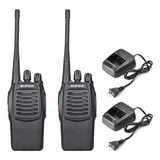 Walkie-talkie, 2 Unidades, Transceptor Fm De Larga Distancia